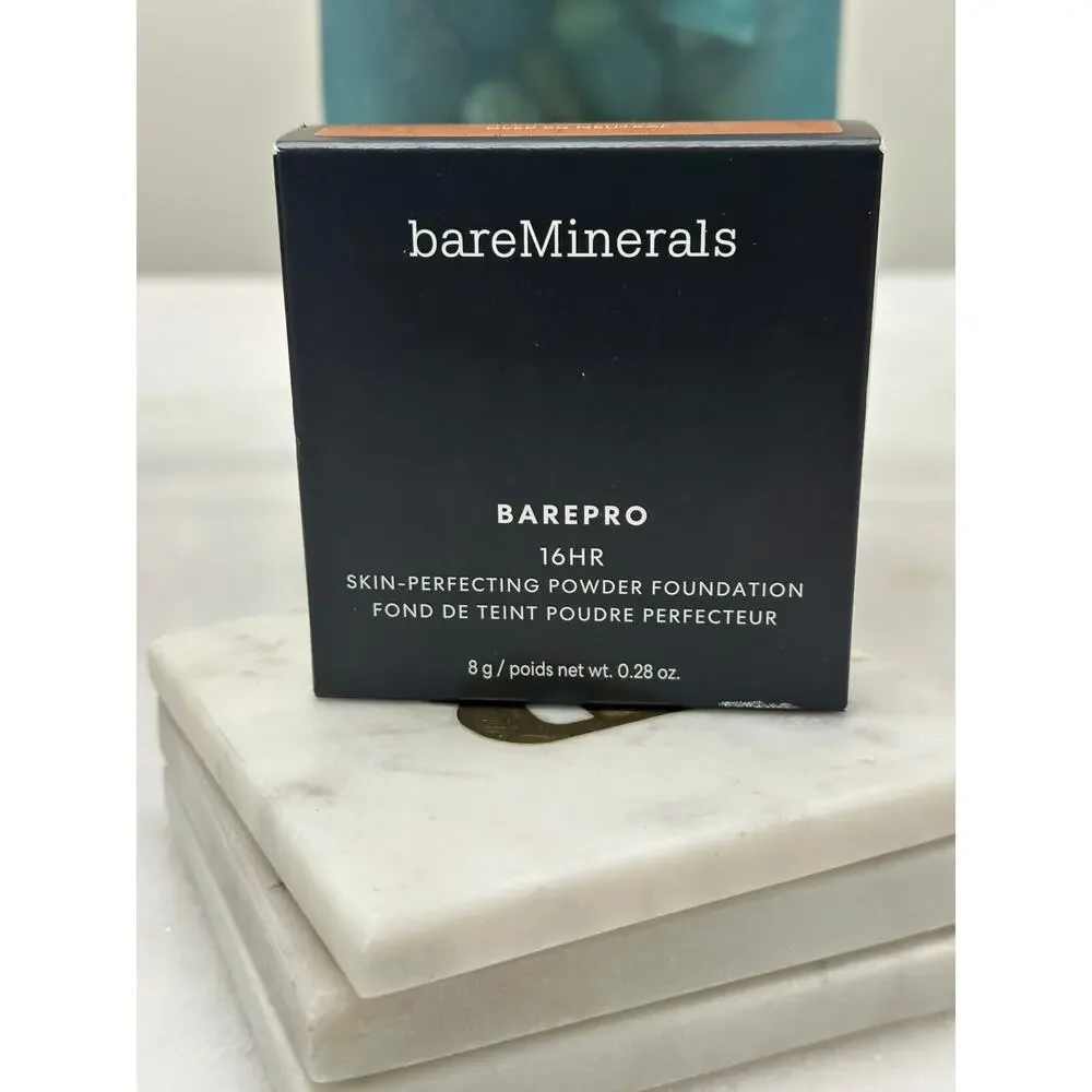 BareMinerals BAREPRO Powder Foundation Deep 60 Cool 16HR Matte Makeup NIB HTF